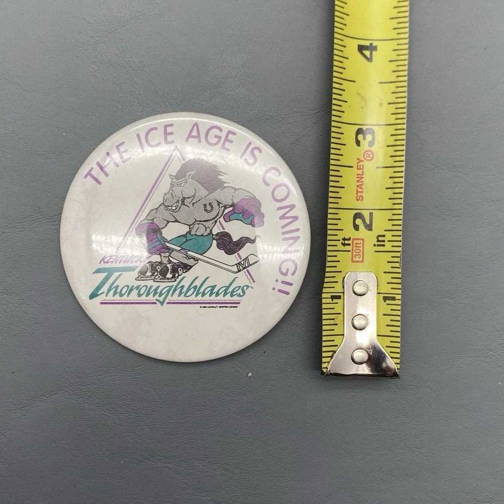 Vintage Lot Of 19 Kentucky Thoroughblades Hockey Pins‎ The Ice Age Is Coming